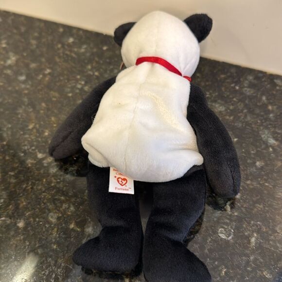 Ty Beanie Babies: Fortune the Panda Bear 1997 Vintage- NWT - Picture 6 of 8